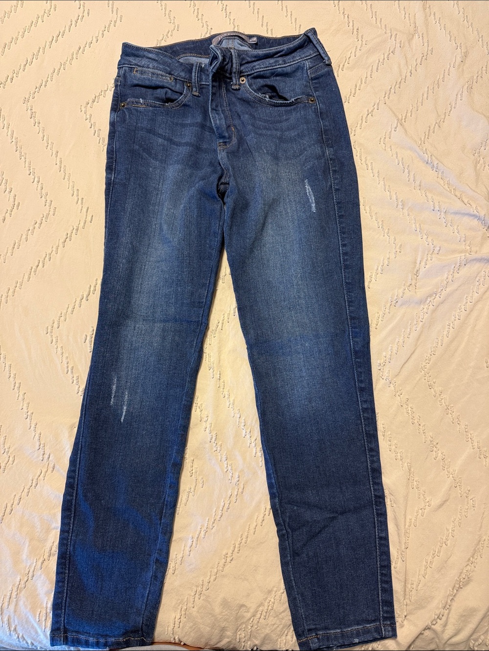 Just USA Dark Blue Straight Leg Jeans